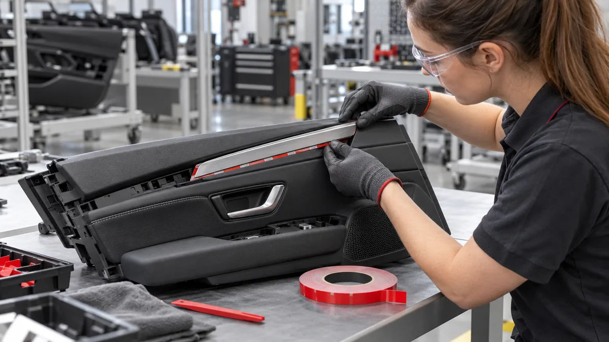 Automotive tape application environment